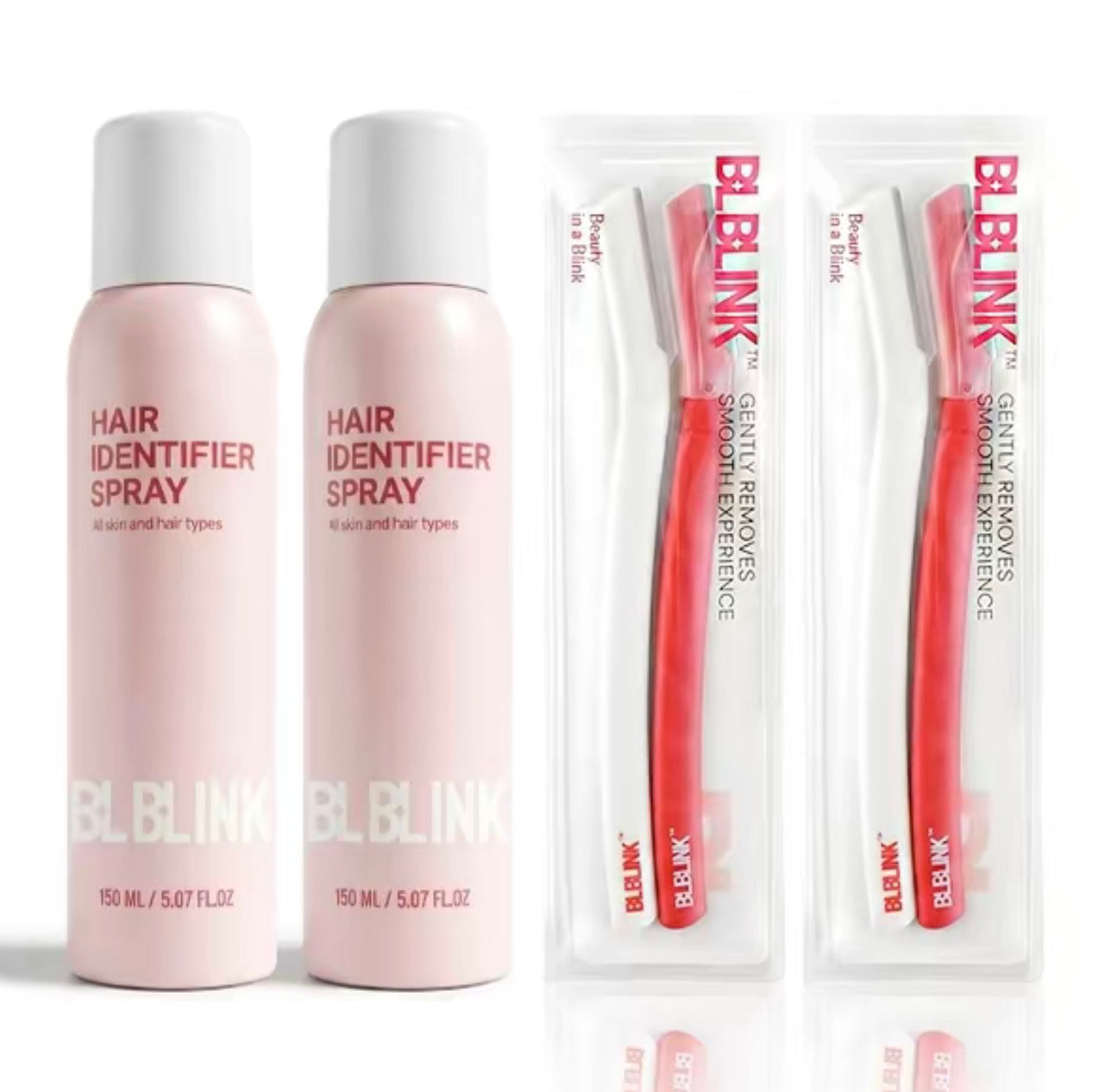 Facial Hair Identifier & Removal Kit – Instantly Reveal and Remove Peach Fuzz for Smooth, Makeup-Ready Skin Without Irritation