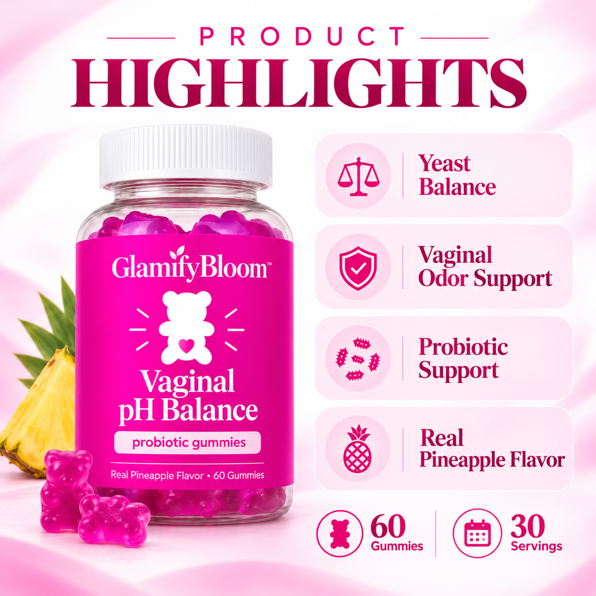 Feminine Health & pH Balance Gummies