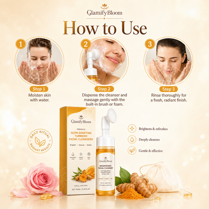 The Ultimate Brightening Turmeric Face Wash Set