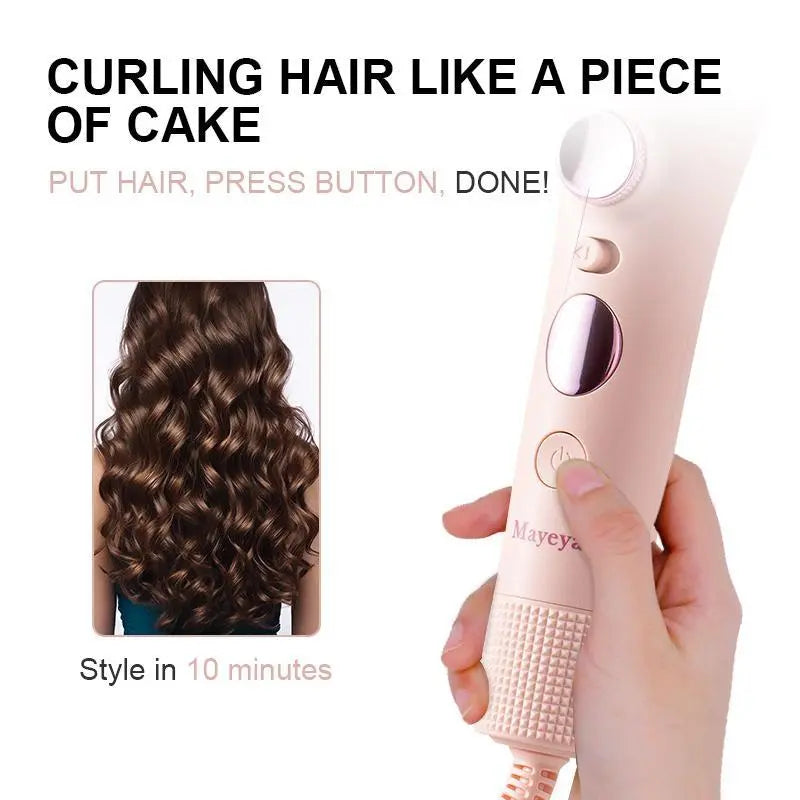 Automatic Hair Curler with LED Display & Adjustable Heat