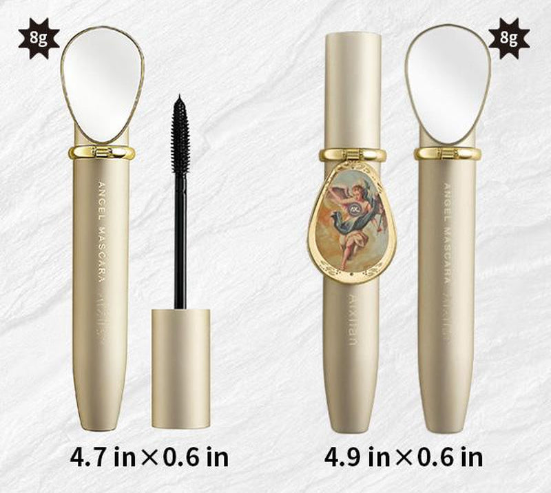 Aixilan Waterproof Eyelash Mascara B Tube for Bold Separated Lashes 24HR Wear Enhances Length & Curl Buy One Get One Free Special Gift Mill Rue Z Mascara Christmas Present