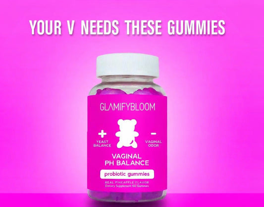 NEW BEARVANA PH Balance Gummies - Women'S Real Pineapple Flavored Vaginal Supplement - One Month Supply - Probiotics Edible Dietary Healthcare Vitamins - Optimum Fitness