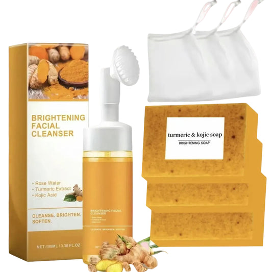 Glow-Boosting Turmeric Face Cleanse Duo