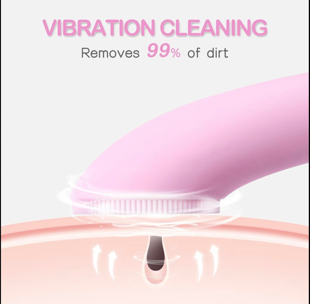 Heatable Vibrating Facial Cleansing Brush