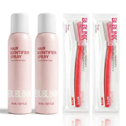 Facial Hair Identifier & Removal Kit – Instantly Reveal and Remove Peach Fuzz for Smooth, Makeup-Ready Skin Without Irritation