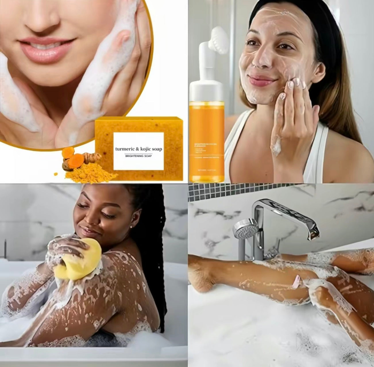 Glow-Boosting Turmeric Face Cleanse Duo