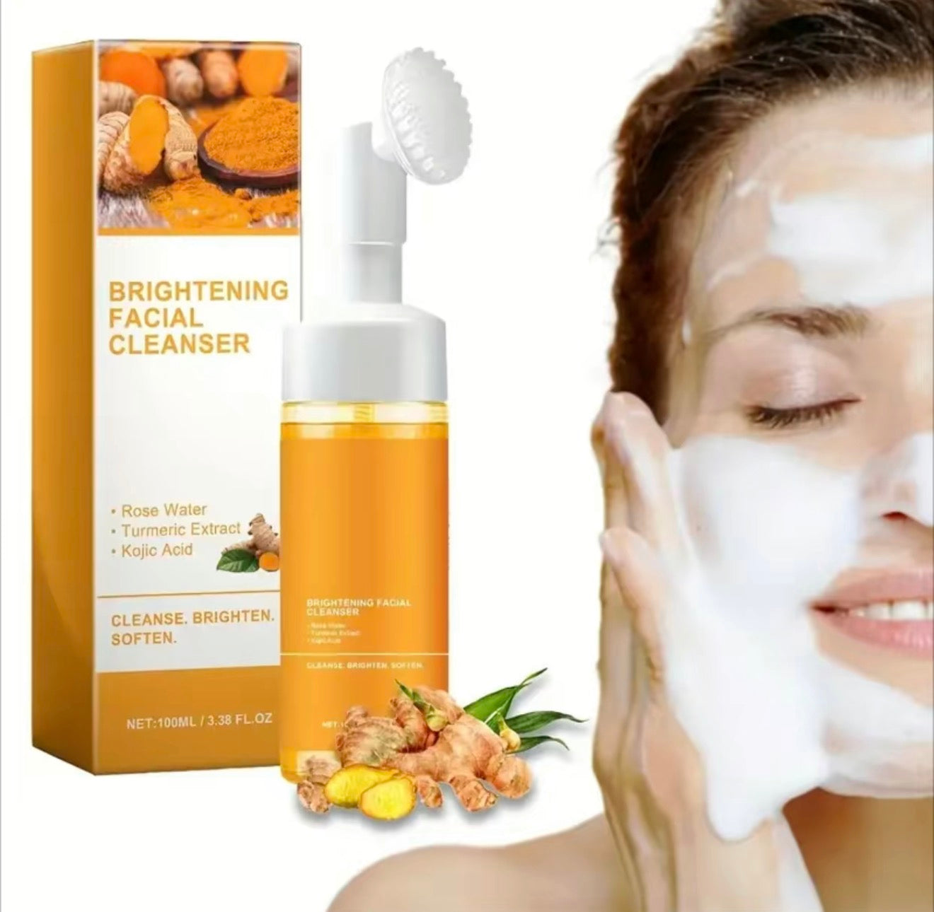 Glow-Boosting Turmeric Face Cleanse Duo