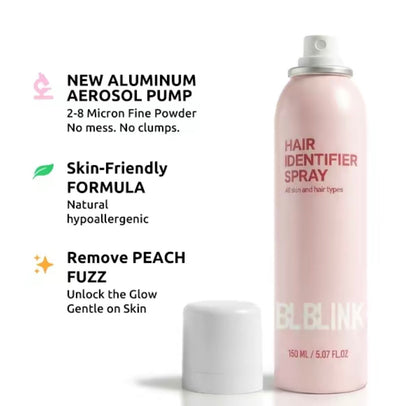 Facial Hair Identifier & Removal Kit – Instantly Reveal and Remove Peach Fuzz for Smooth, Makeup-Ready Skin Without Irritation