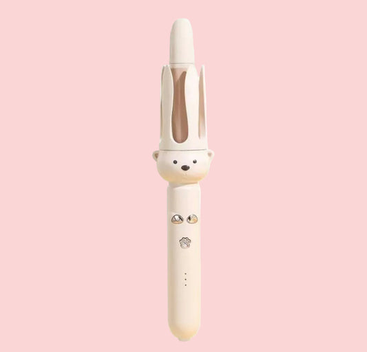 Automatic Rotating Hair Curler 32mm – One-Touch Curling Wand, No Skill Needed, Damage-Free Big Curls