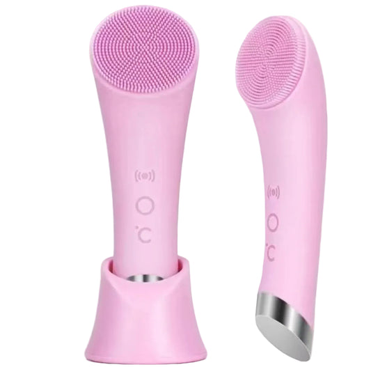 Heatable Vibrating Facial Cleansing Brush