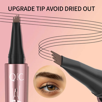 Microblading Brow Pencil – Waterproof, Long-Lasting, Natural Look, Light Coffee