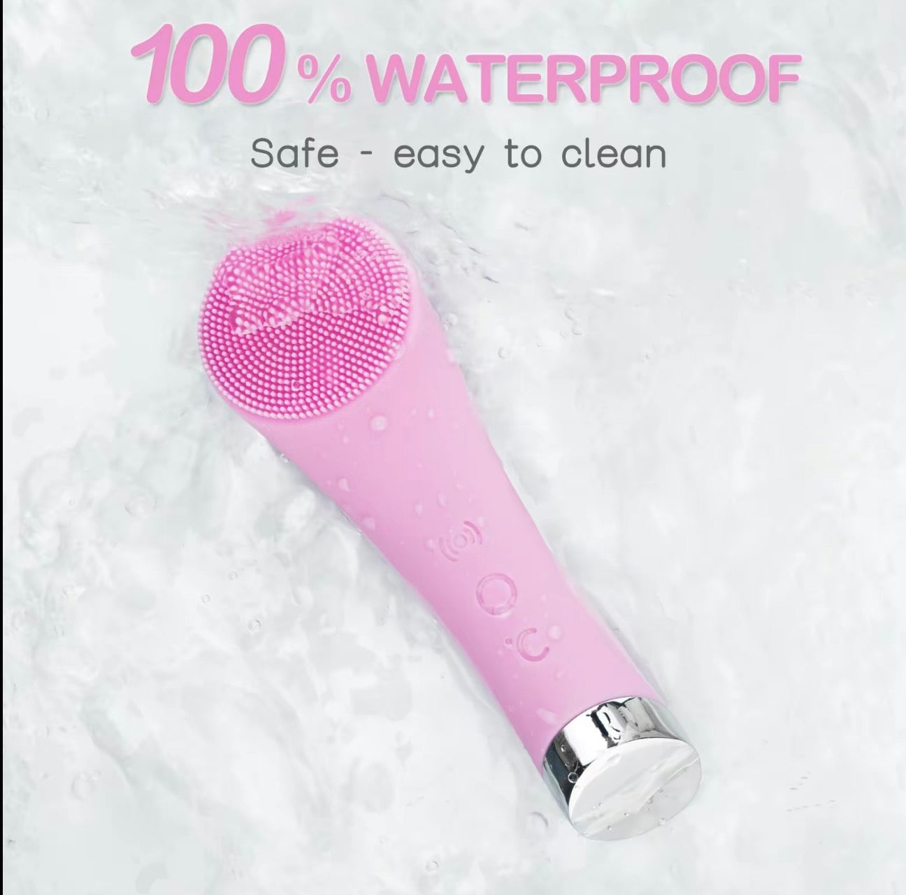 Heatable Vibrating Facial Cleansing Brush
