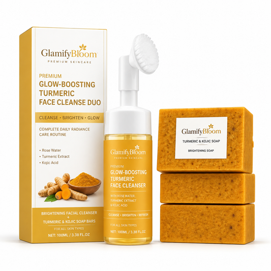 The Ultimate Brightening Turmeric Face Wash Set