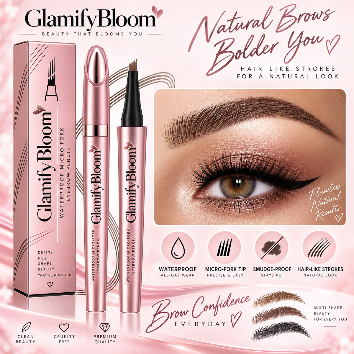 Microblading Effect Precision Brow Pencil