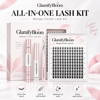Manga Volume DIY Lash Extension Clusters