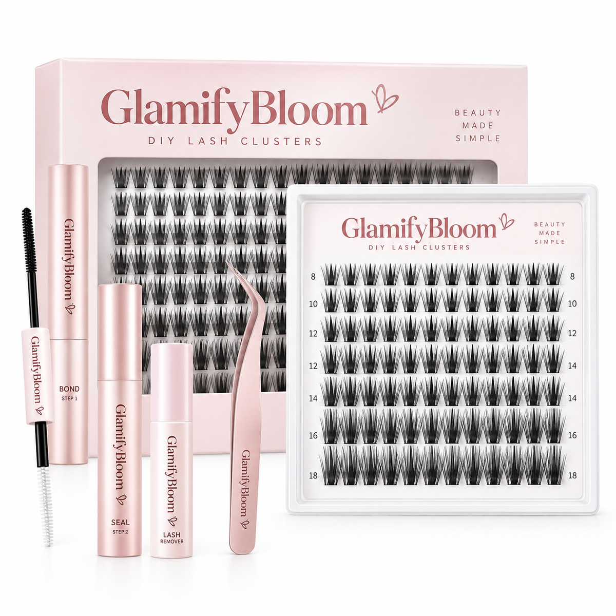 Manga Volume DIY Lash Extension Clusters