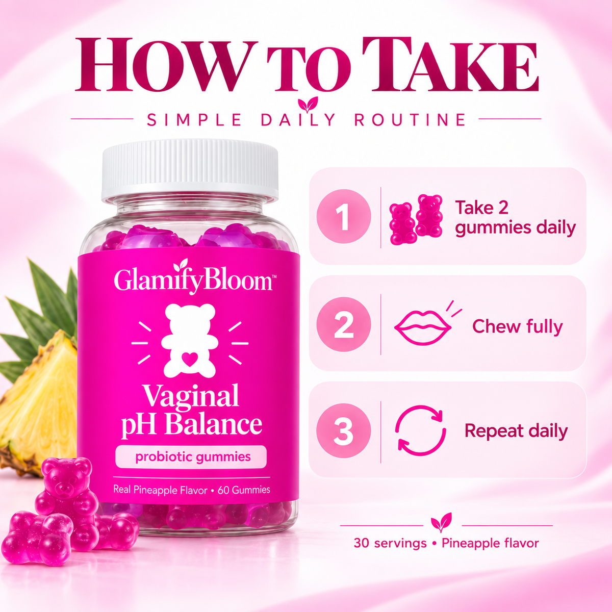 Feminine Health & pH Balance Gummies