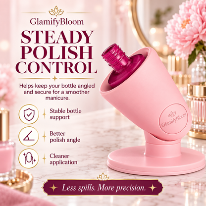 GlamifyBloom SmartGrip Nail Polish Holder