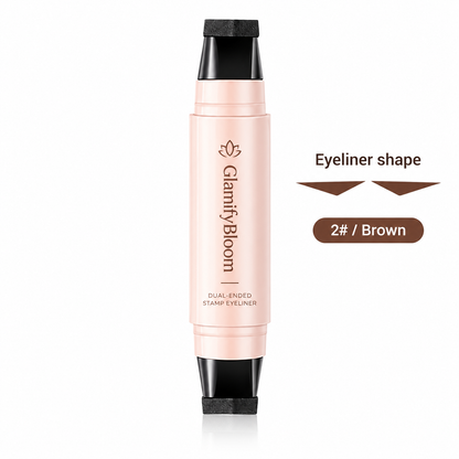 2-in-1 Rotating Winged Eyeliner Stamp Pen