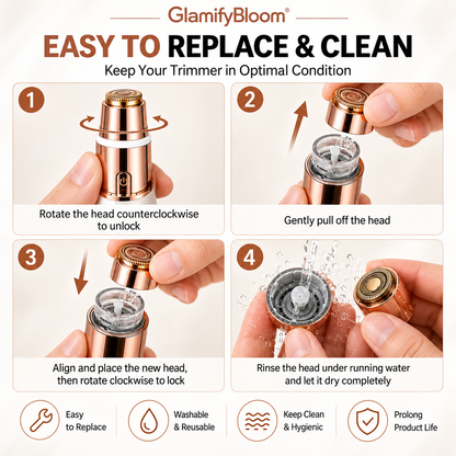 Smooth & Precise 2-in-1 Facial Trimmer Pen