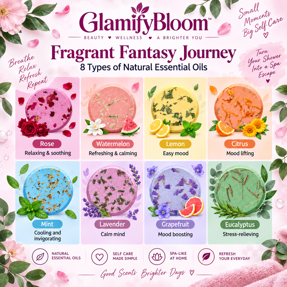 The Ultimate Aromatherapy Shower Steamer Set