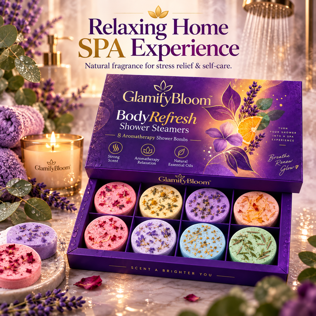 The Ultimate Aromatherapy Shower Steamer Set