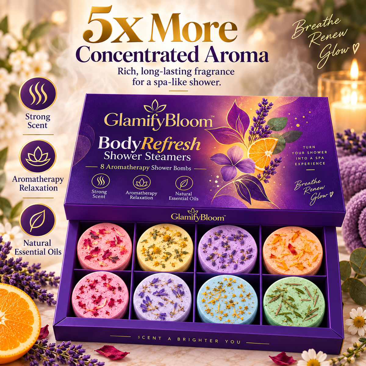 The Ultimate Aromatherapy Shower Steamer Set