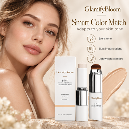 Color-Changing Foundation Stick & Blending Brush