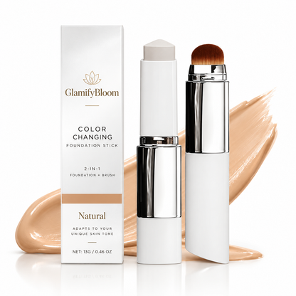 Color-Changing Foundation Stick & Blending Brush
