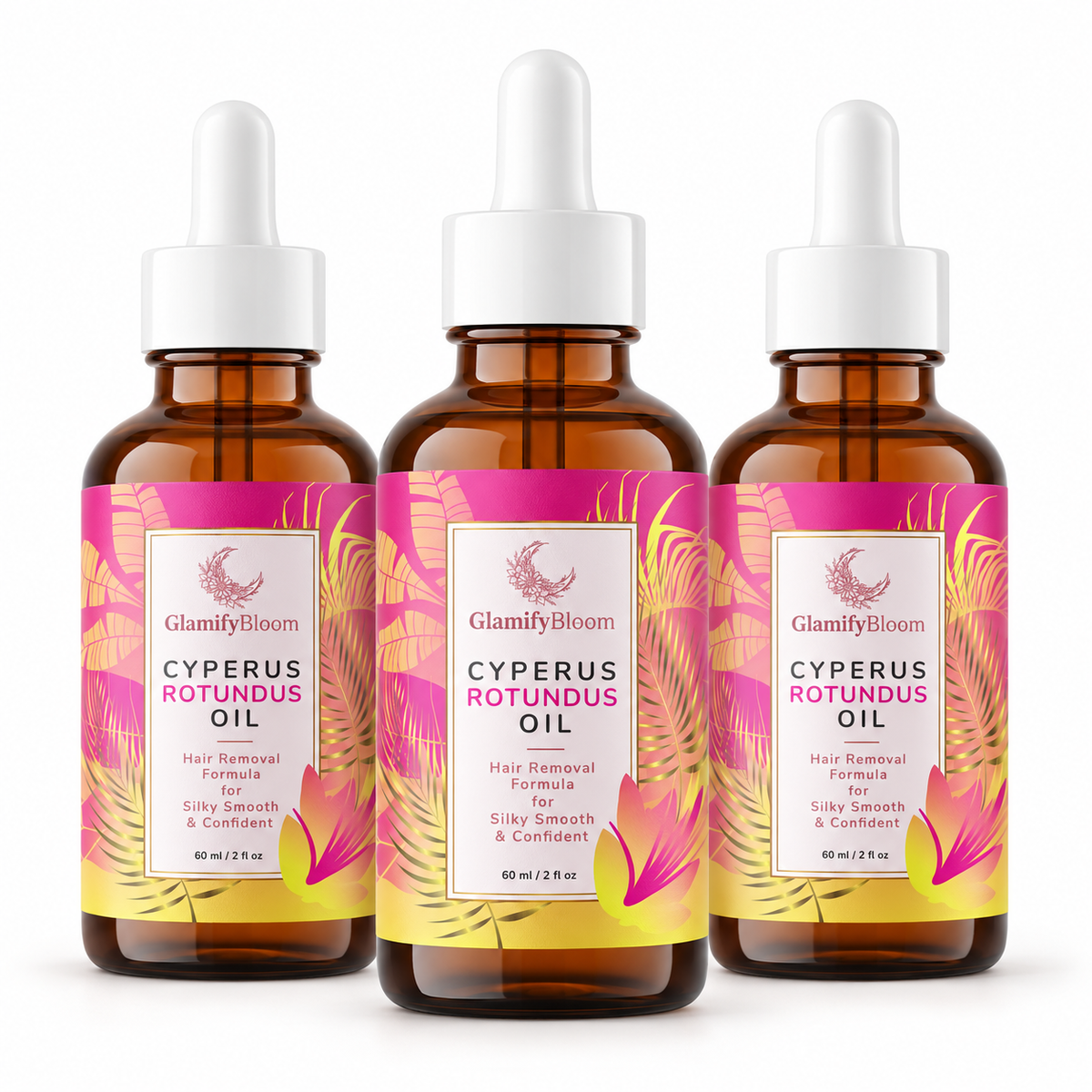 GlamifyBloom Cyperus Rotundus Hair Removal Oil