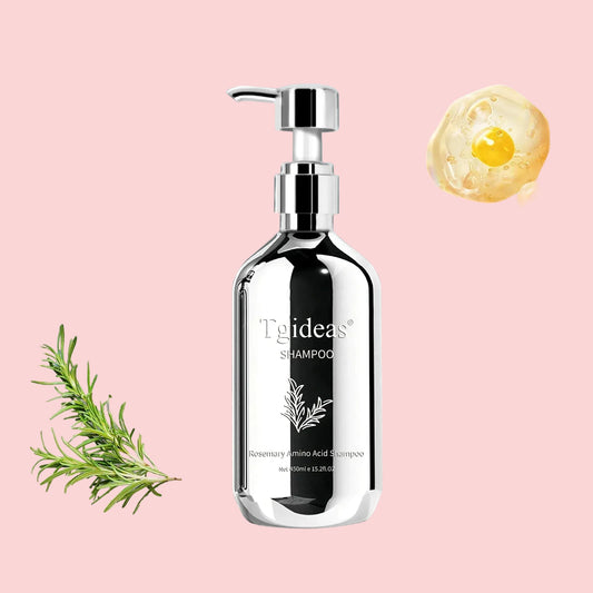 GLAMIFYBLOOM Caviar & Rosemary Shampoo - Nourishing & Volumizing, For Oily Hair Care, Boosts Shine & Softness