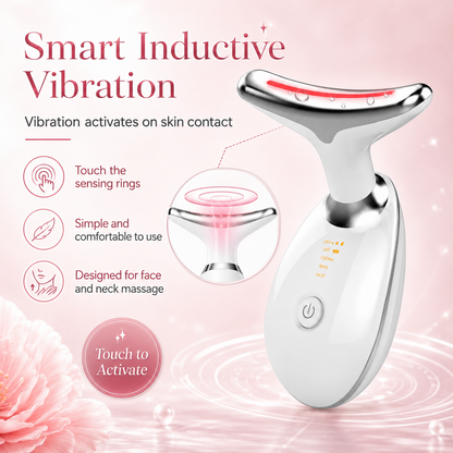 Premium Advanced 3-Color LED Face & Neck Massager