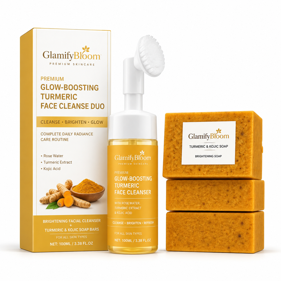 The Ultimate Brightening Turmeric Face Wash Set