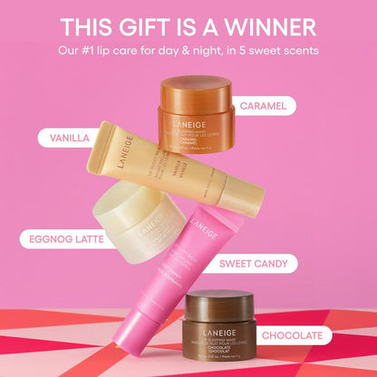 Laneige Midnight Minis, Hydrating, Mini Lip Care Gift Set