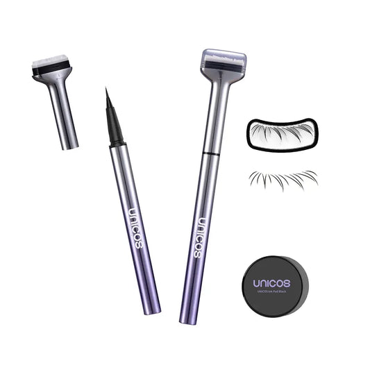 GLAMIFYBLOOM 2-in-1 Eyelash Stamp & Eyeliner Pen